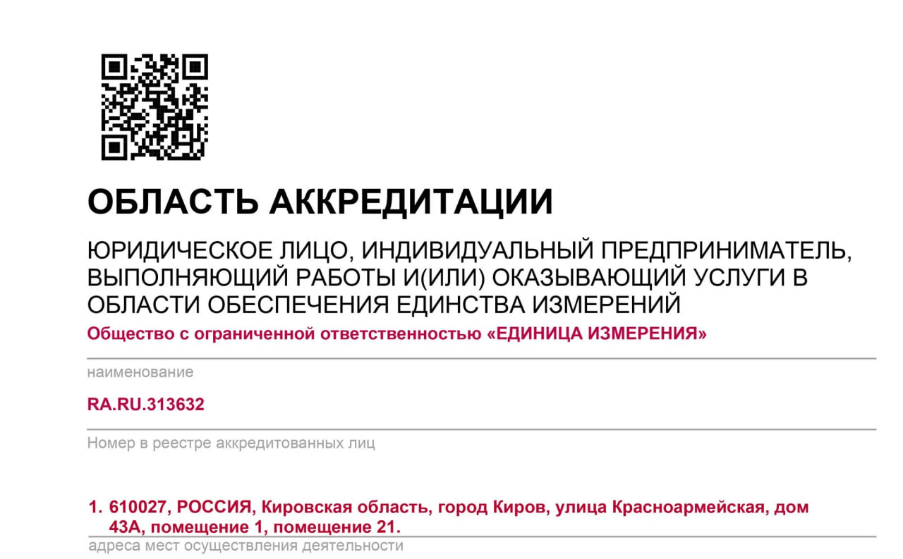 Свидетельство